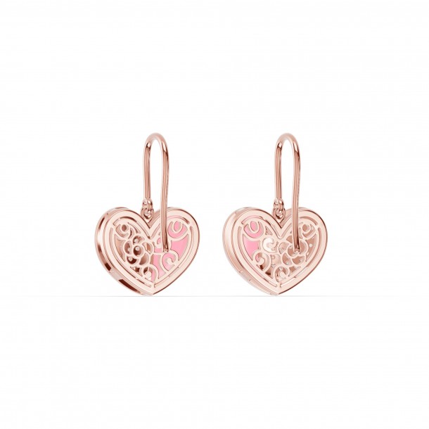 Серьги RC11101-CERM-PINK-4REAR-LAB