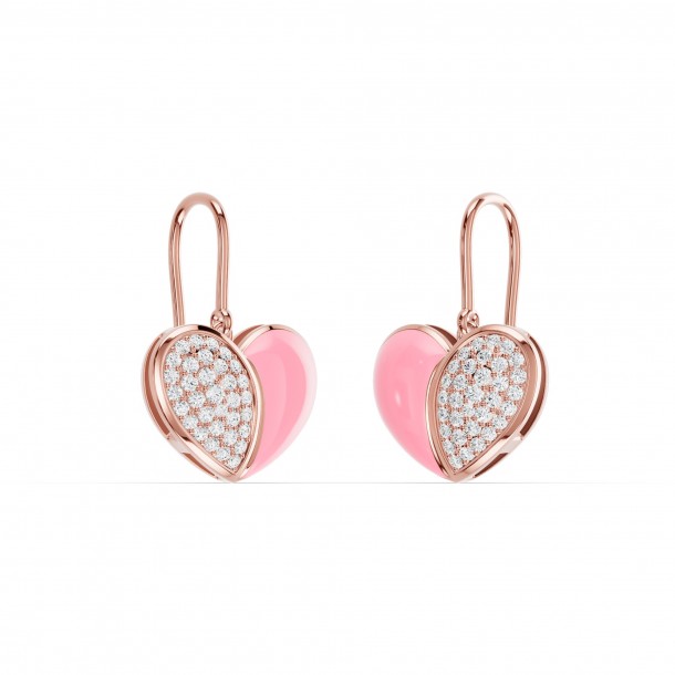 Серьги RC11101-CERM-PINK-4REAR-LAB