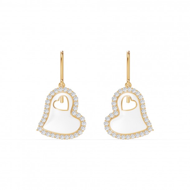 Серьги RC11125-CERM-WHITE-4YEAR-NAT