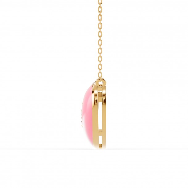 Ожерелье RC11099-CERM-PINK-4YPND-NAT