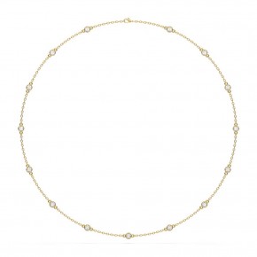 Ожерелье KJN10723-2CT-YELLOW