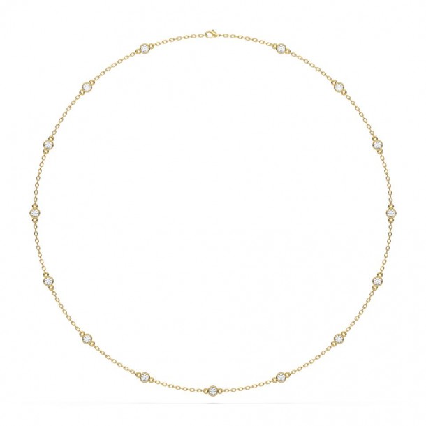 Ожерелье KJN10723-2CT-YELLOW