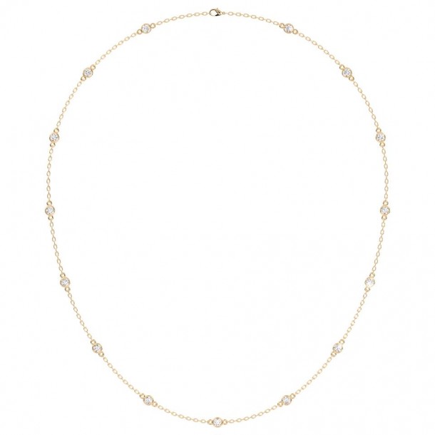 Ожерелье KJN10723-2CT-YELLOW