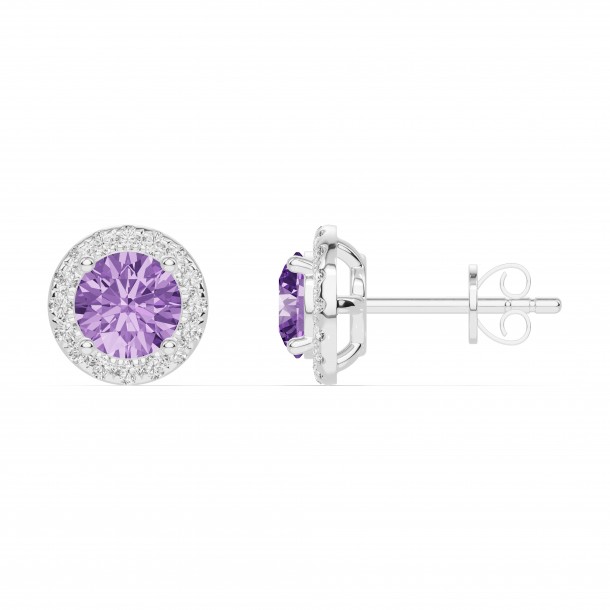 Серьги RC10836-AMETH-8WEAR-LAB