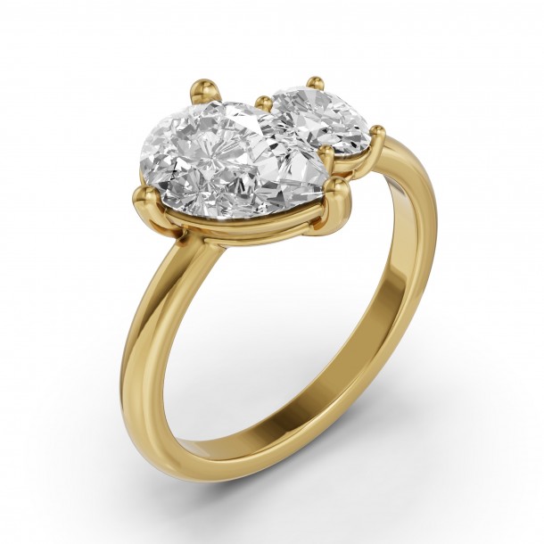 Кольцо RC10626-OV-PE-LAB-2.5CT-4YE