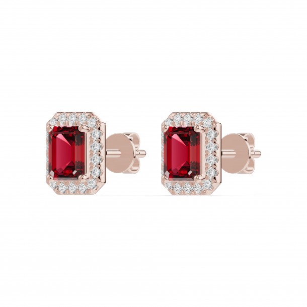 Серьги RC10830-GRNT-8REAR-LAB