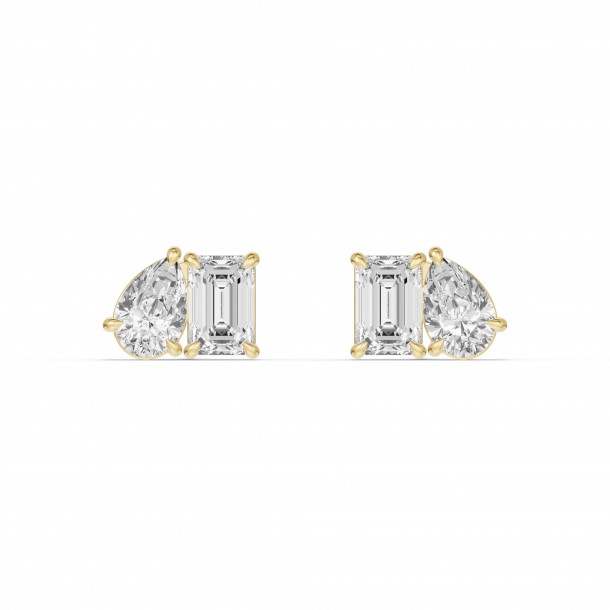 Серьги RC10930EAR-PE-EM-LAB-4Y
