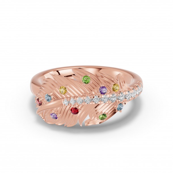 Кольцо RC10958L-LAB-GEMS-8R