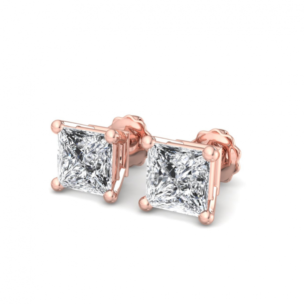 Серьги Fancy-EARSL0364-14K-R-PRP2.00