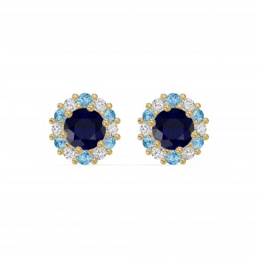 Серьги RC11411-BSAP-AQUA-4YEAR-LAB