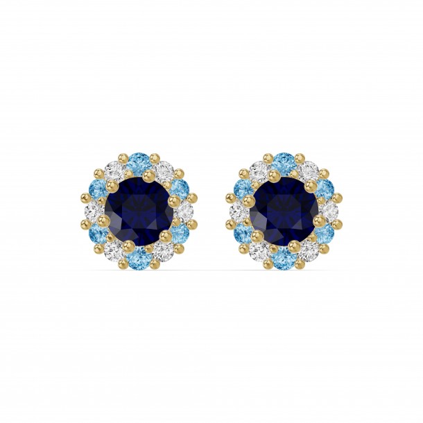 Серьги RC11411-BSAP-AQUA-4YEAR-LAB