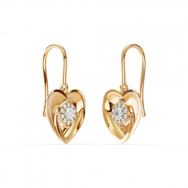Серьги RC11105-4YEAR-NAT