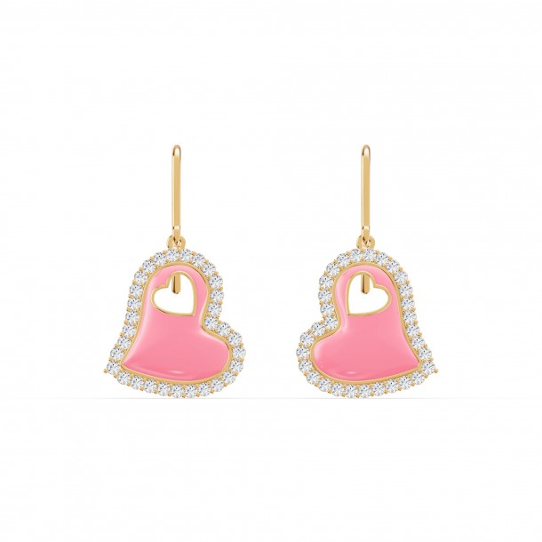 Серьги RC11125-CERM-PINK-8YEAR-LAB