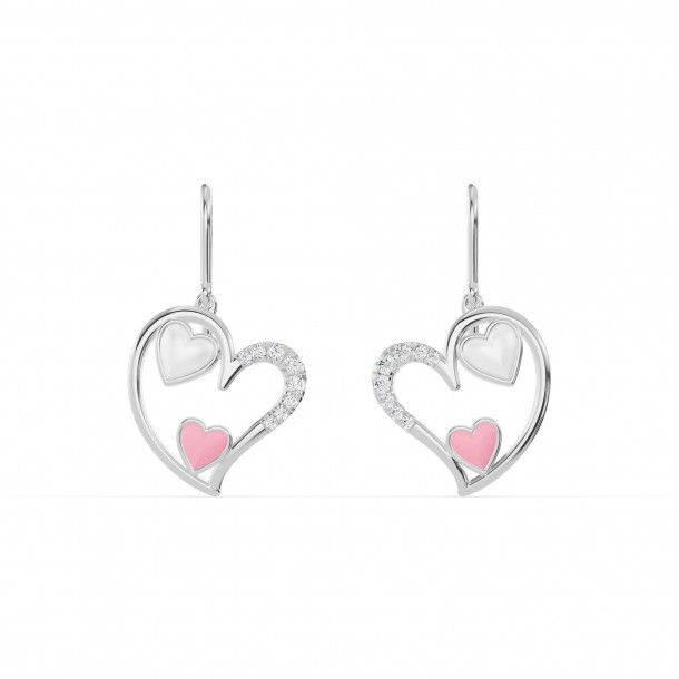 Серьги RC11097-CERM-WHITE-PINK-8WEAR-LAB