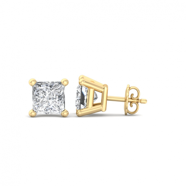Серьги Fancy-EARSL0364-18K-Y-PRP.50