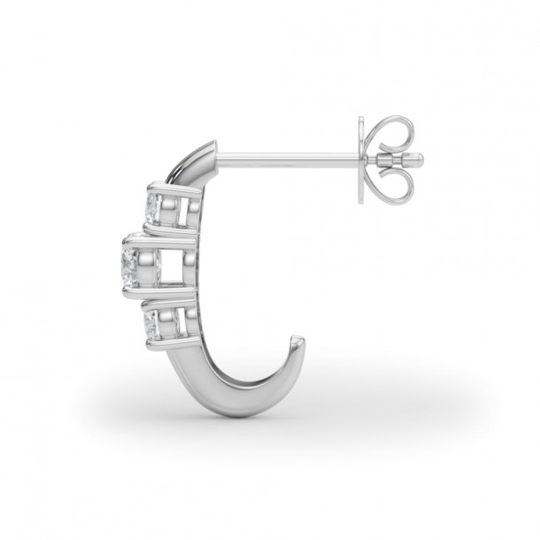 Серьги LGER003-50-14KW