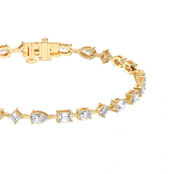 Браслет KJB17253-5.0CT-YELLOW