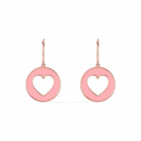 Серьги RC11194-CERM-PINK-8REAR-NAT