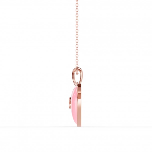 Ожерелье RC11127-CERM-PINK-8RPND-LAB