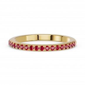 Кольцо RC10712-RUBY-4YL