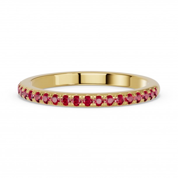Кольцо RC10712-RUBY-4YL
