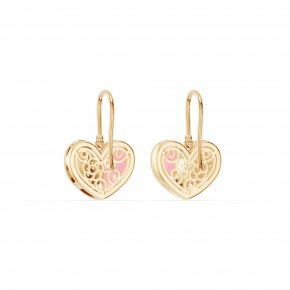 Серьги RC11101-CERM-PINK-4YEAR-NAT