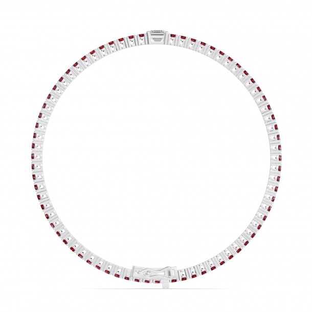Браслет RC10590RUBY-AS-PTBR
