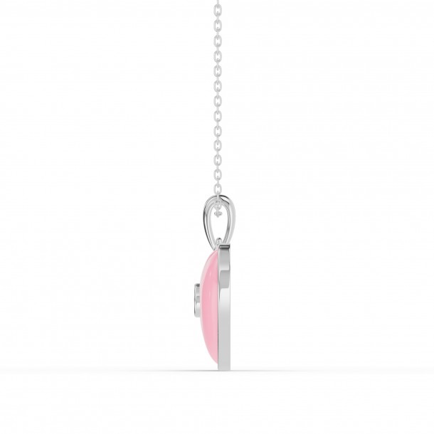 Ожерелье RC11127-CERM-PINK-8WPND-NAT
