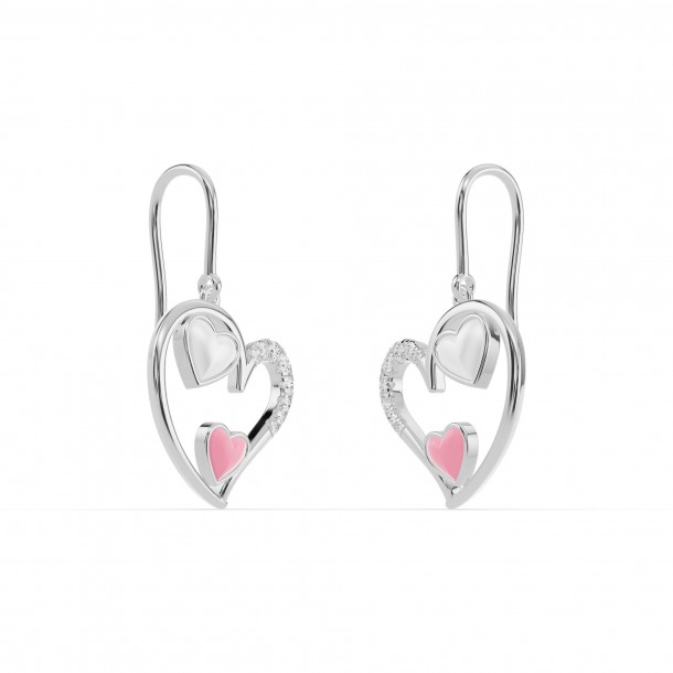 Серьги RC11097-CERM-WHITE-PINK-8WEAR-LAB
