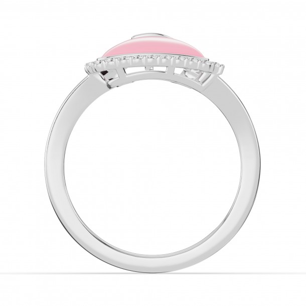 Кольцо RC11124-CERM-PINK-PTL-LAB