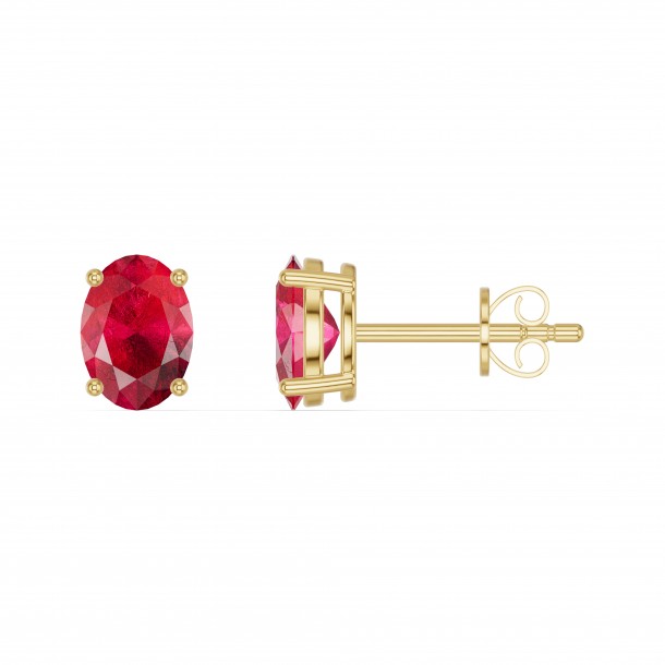 Серьги RC11021-RUBY-4YEAR