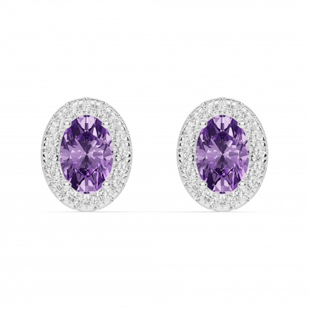 Серьги RC10833-AMETH-4WEAR-LAB