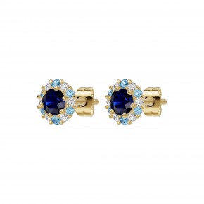 Серьги RC11411-BSAP-AQUA-4YEAR-LAB