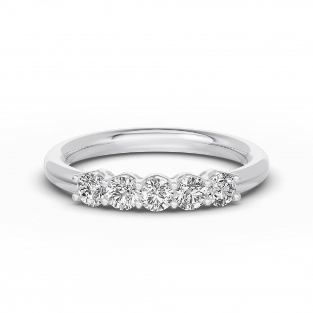 Кольцо RC10718-5ST-0.50CT-4WL-LAB