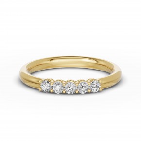 Кольцо RC10716-5ST-0.25CT-4YL-NAT