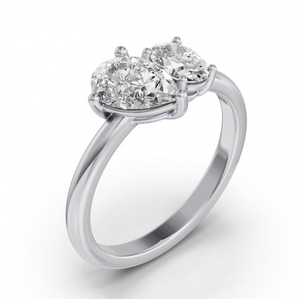 Кольцо RC10627-OV-PE-LAB-1.5CT-8WE