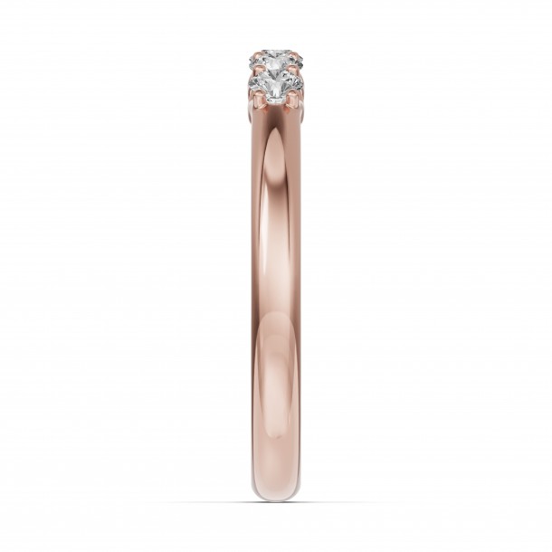 Кольцо RC10716-5ST-0.25CT-4RL-NAT
