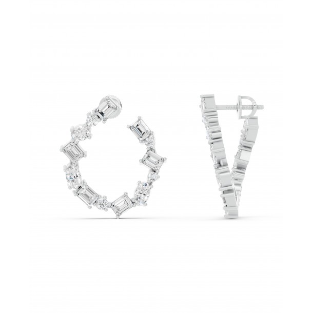 Серьги 600628-14W