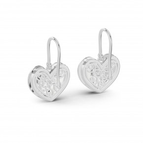 Серьги RC11101-CERM-WHITE-4WEAR-LAB