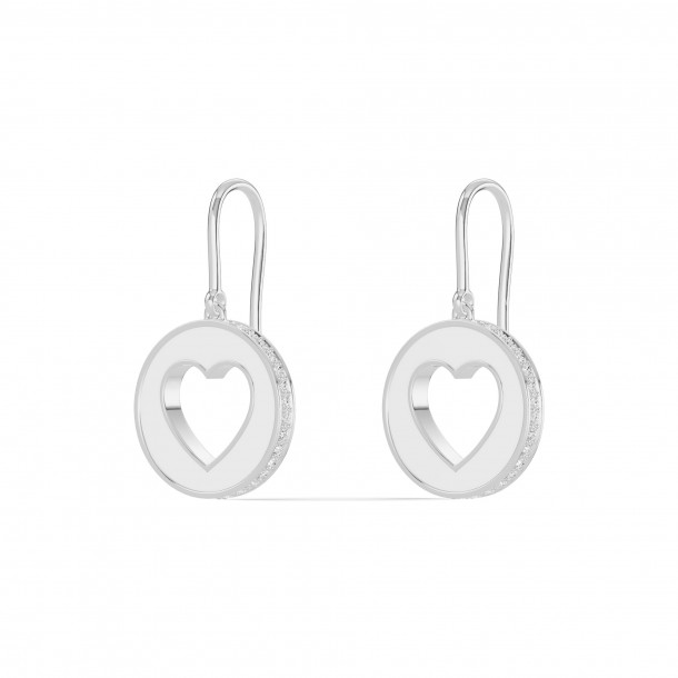 Серьги RC11194-CERM-WHITE-8WEAR-LAB