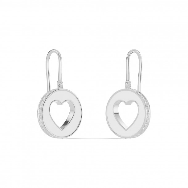 Серьги RC11194-CERM-WHITE-8WEAR-LAB