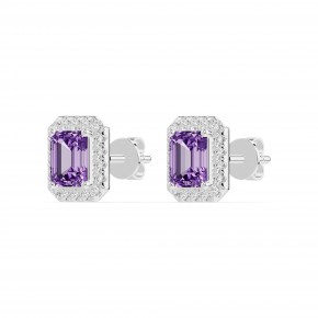 Серьги RC10830-AMETH-8WEAR-LAB