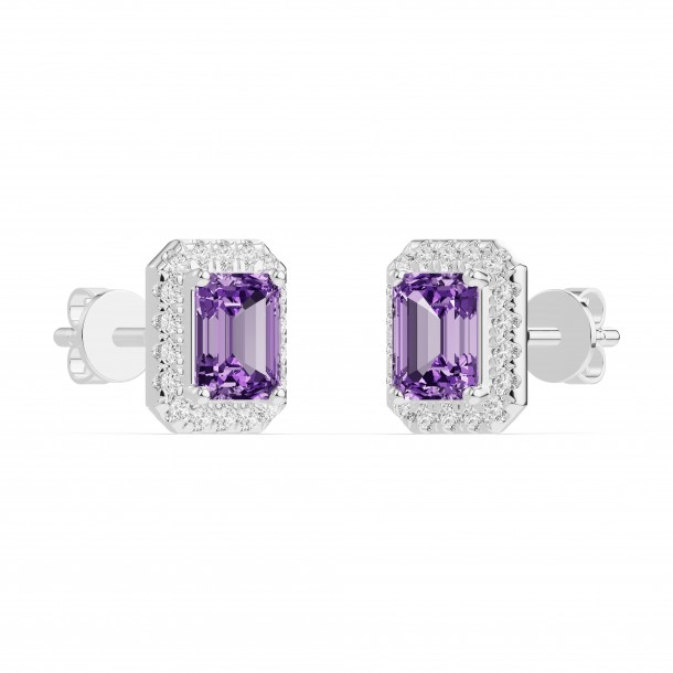 Серьги RC10830-AMETH-8WEAR-LAB
