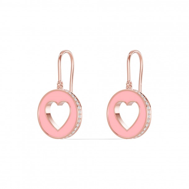 Серьги RC11194-CERM-PINK-8REAR-LAB