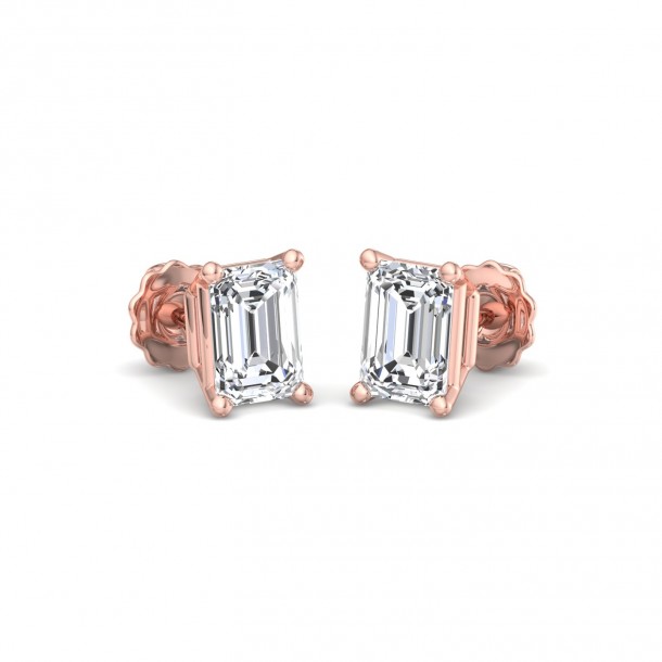 Серьги Fancy-EARSL0364-14K-R-ECP1.00