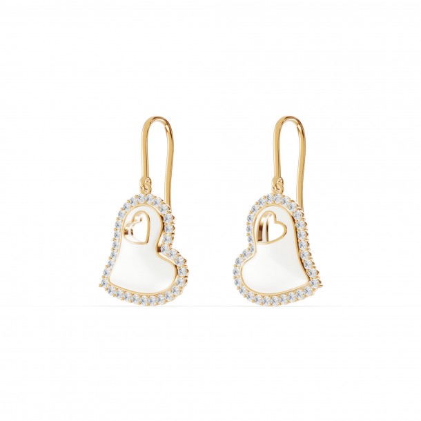 Серьги RC11125-CERM-WHITE-8YEAR-LAB