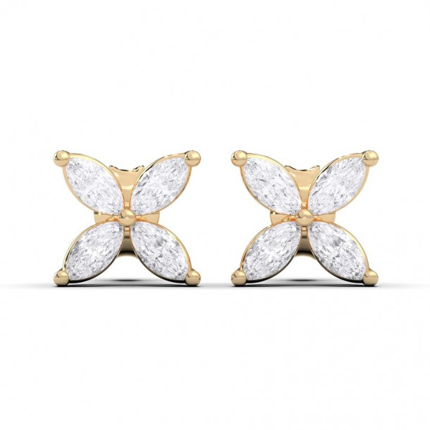 Серьги KJE9852-2.00CT-YELLOW