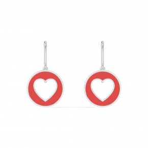 Серьги RC11194-CERM-RED-8WEAR-NAT