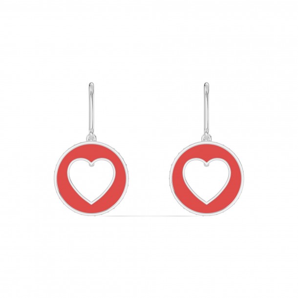 Серьги RC11194-CERM-RED-8WEAR-NAT