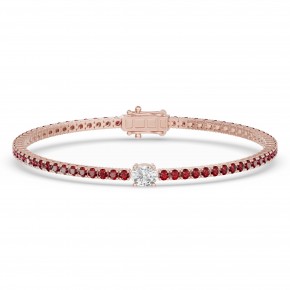 Браслет RC10590RUBY-OV-4RBR